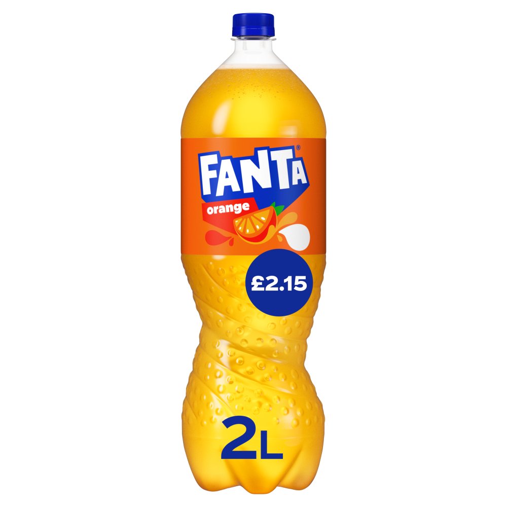 FANTA ORANGE (2Lit x6) £2.15