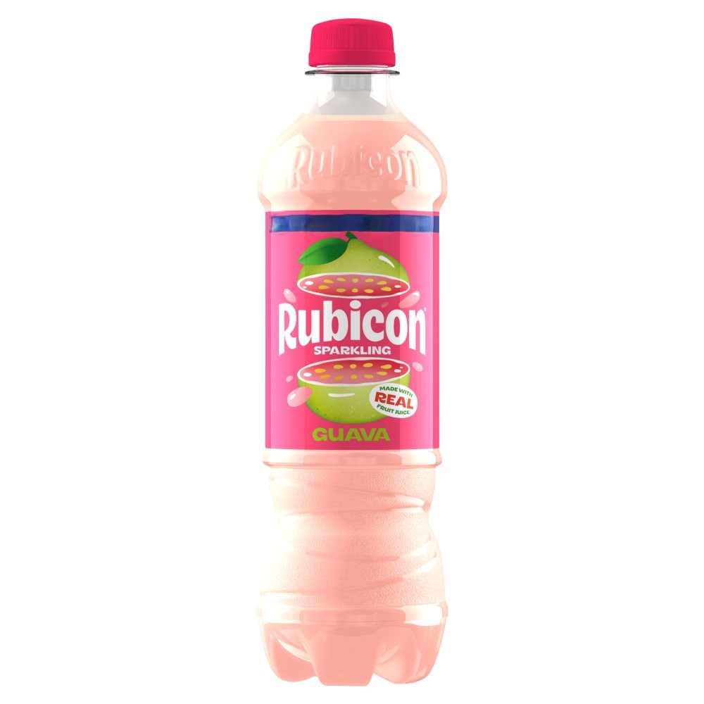 RUBICON GUAVA BOTTEL (500ml x12) £1.29