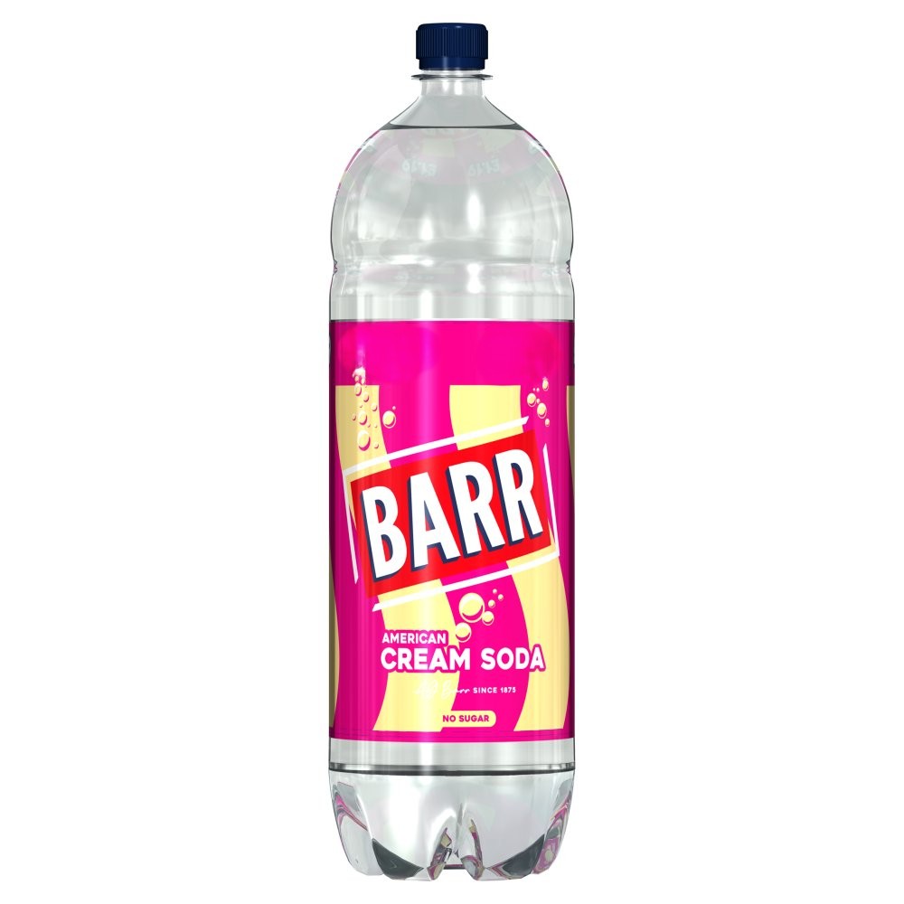 BARR CREAMSODA BIG BOTTEL (2Lit x 6) £1.19