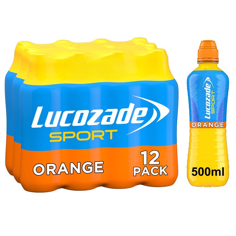 LUCOZADE SPORT ORANGE (500ml x12) £1.50