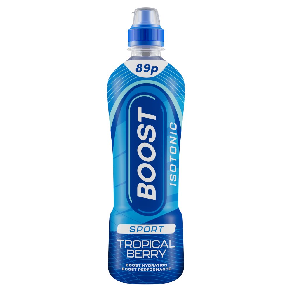 BOOST SPORT  TROPICAL  BERRY (500ml x12) 89P BLUE