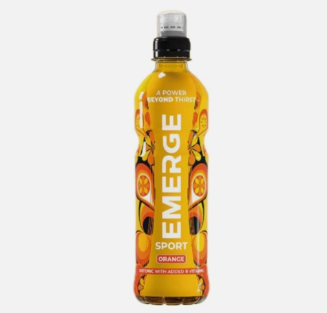 EMERGE SPORT ORANGE (500ML x12) 70P