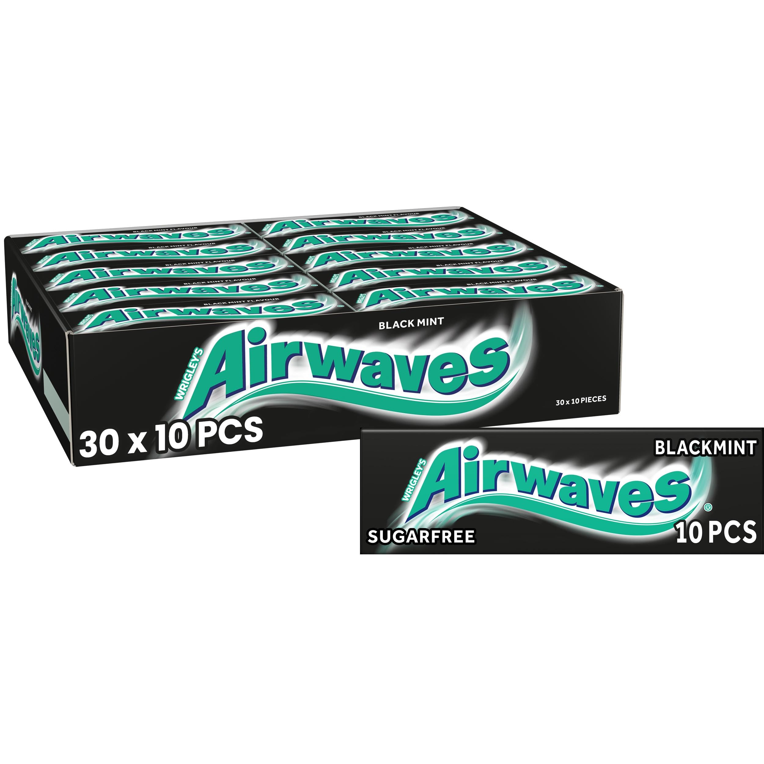 AIRWAVES BLACK MINT (30x10pcs x14g)
