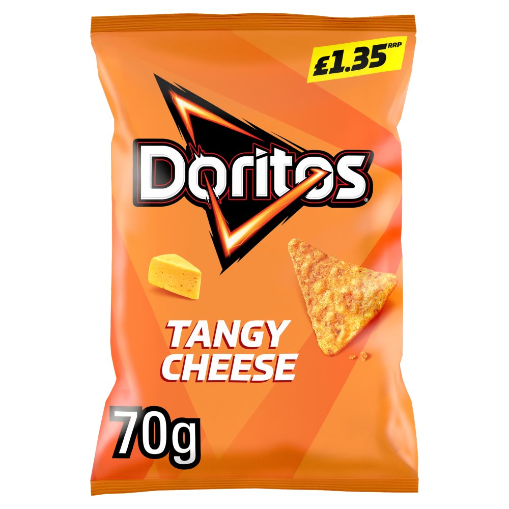 WALKERS DORITOS TANGY CHEESE (18x70 g) £1.35 300041759