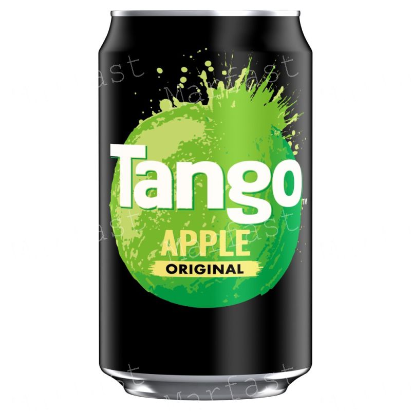 TANGO APPLE CAN (330ml x 24) GREEN & BLACK