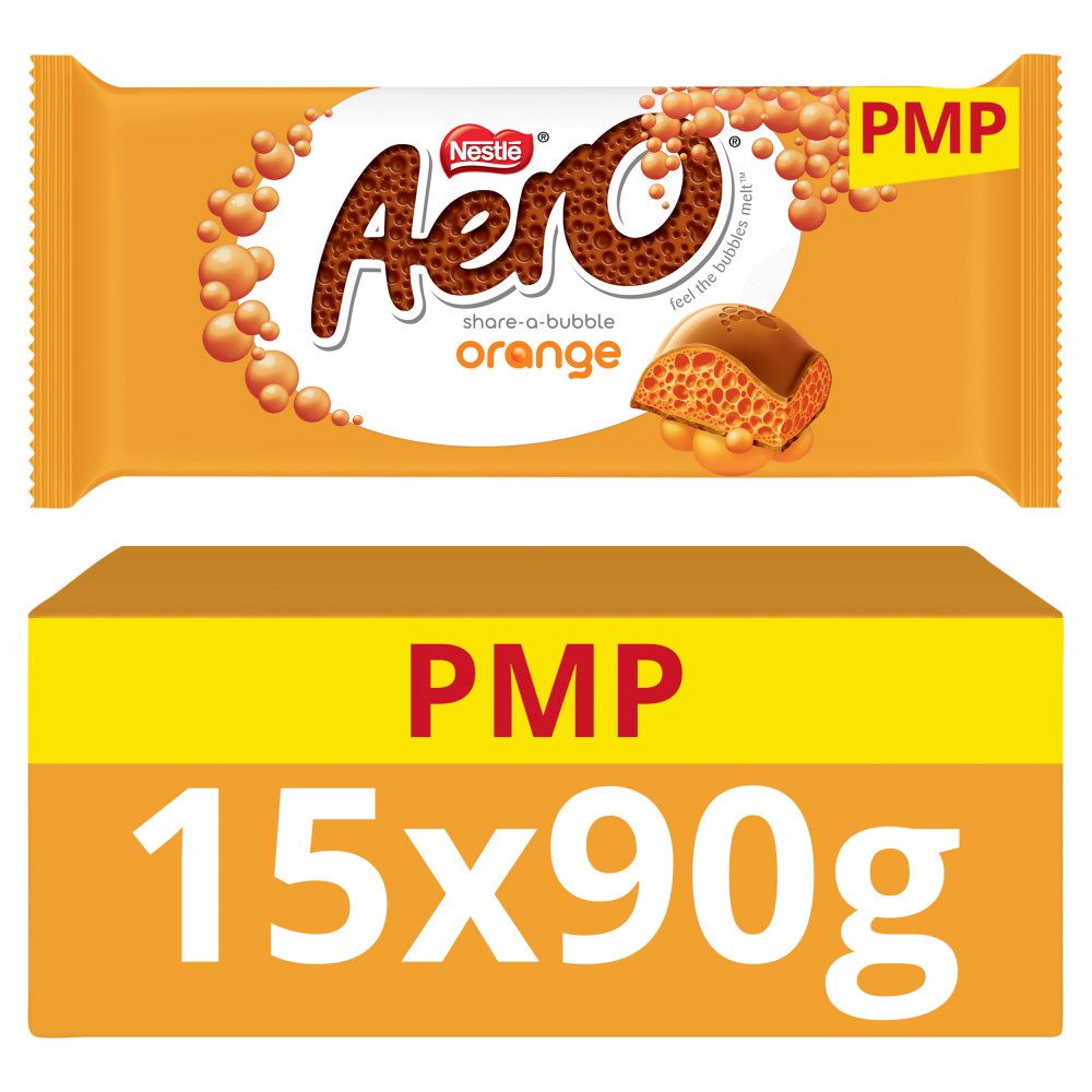 AERO BLOCK ORANGE (15x90g) £1.50