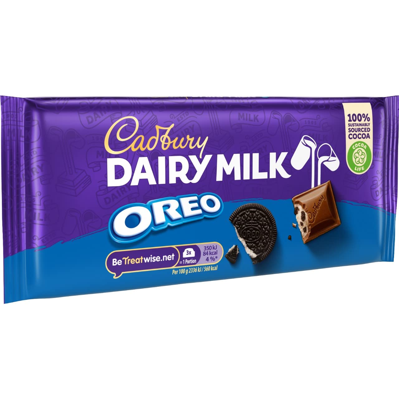 DAIRYMILK BLOCK OREO (17x120g) £1.69