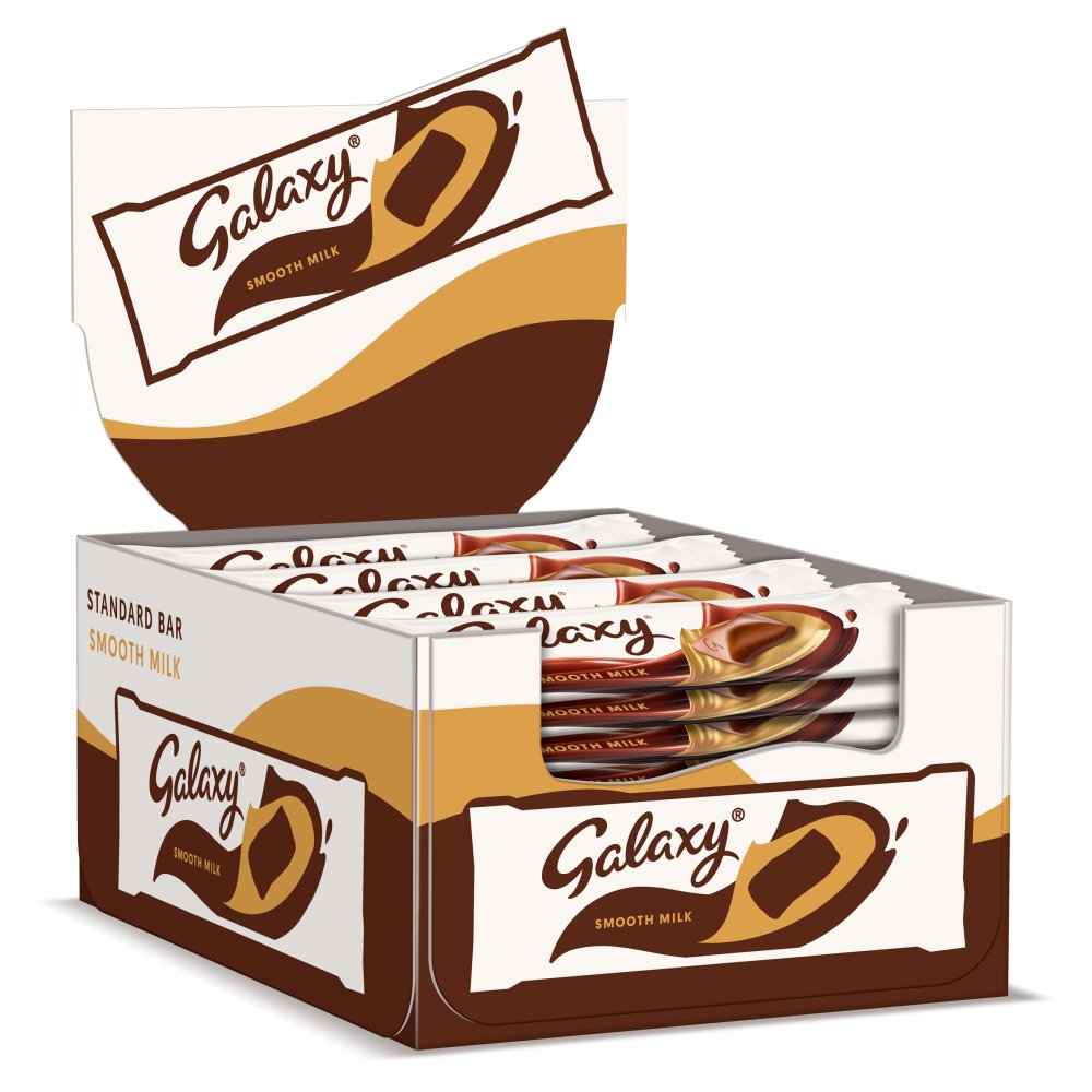 GALAXY SMOOTH MILK STD BAR (24x42g) 89P FH16X
