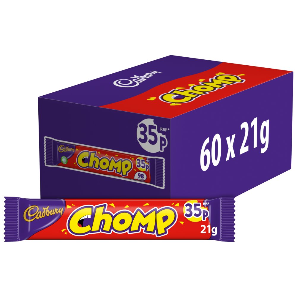 CHOMP CHOCOLATE (60 x 22g) 35P