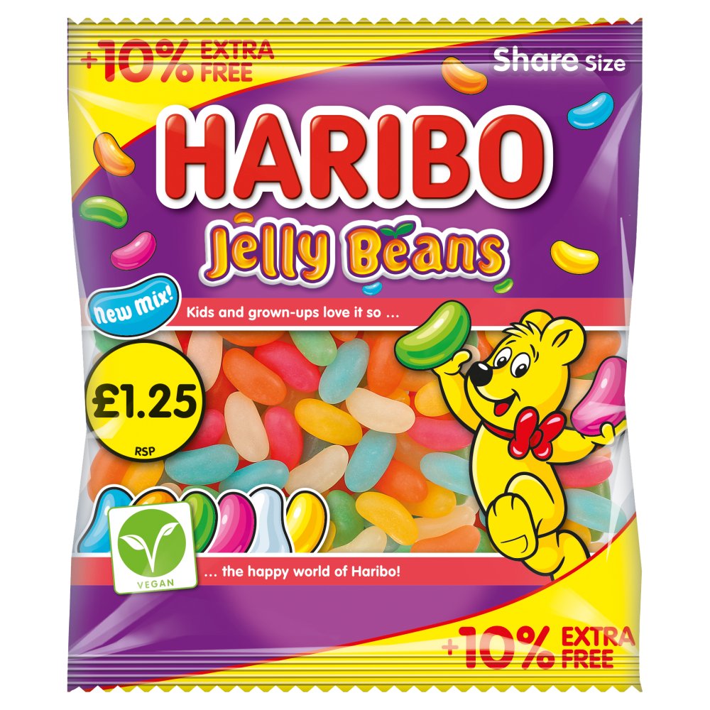 HARIBO JELLY BABIES BAGS (12 x140g) £1.25
